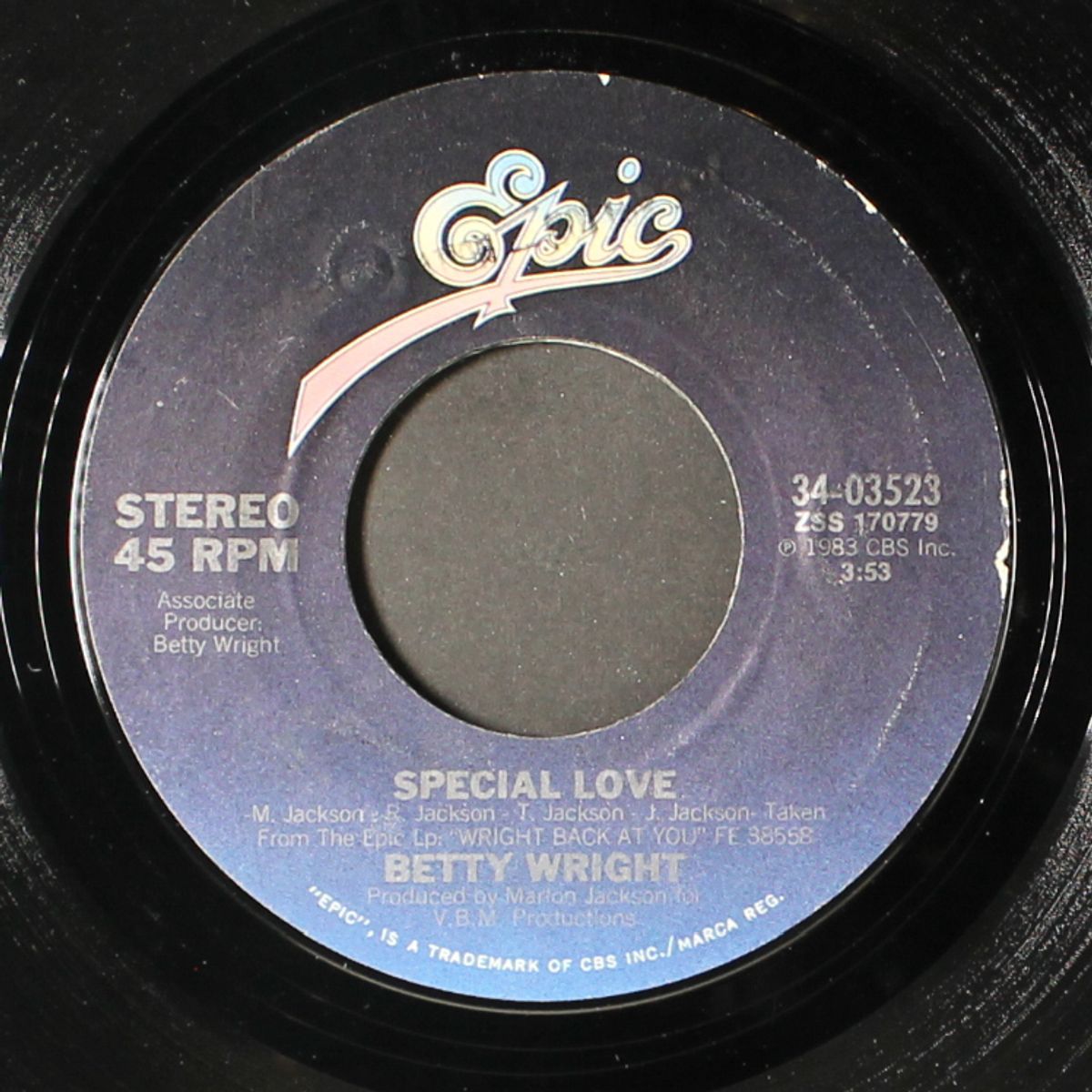 she's older now / special love by BETTY WRIGHT