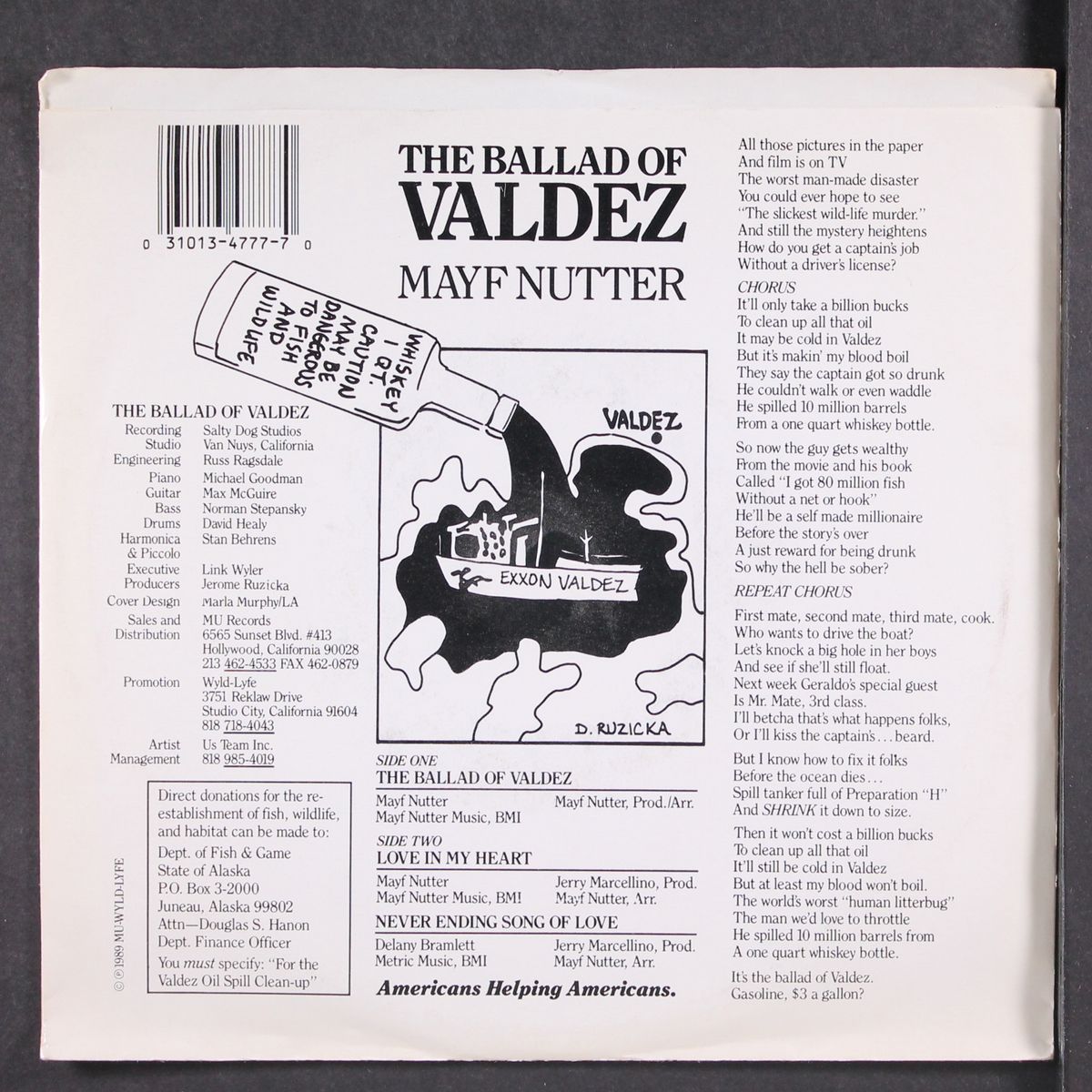 the ballad of valdez / +2 by MAYF NUTTER
