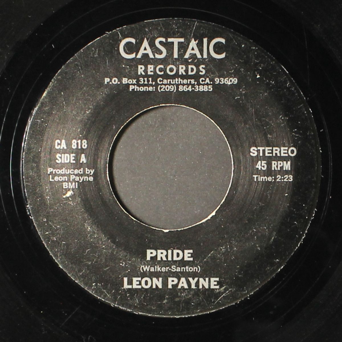 pride / why me lord by LEON PAYNE