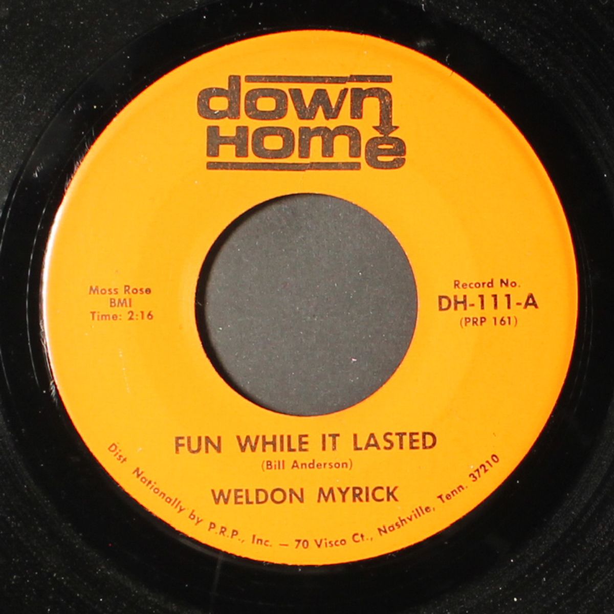 fun while it lasted / i'm surely dying by WELDON MYRICK