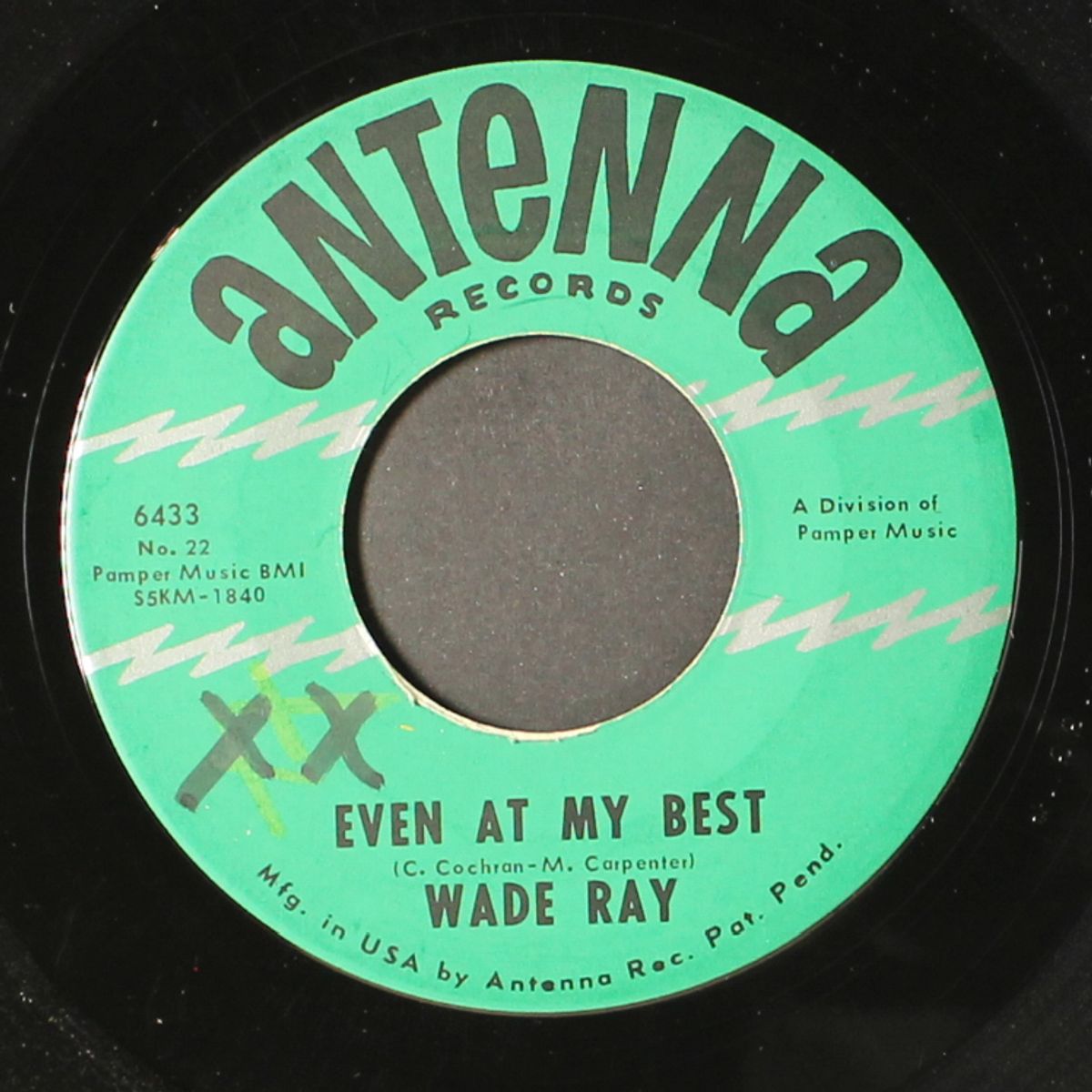even at my best / tow of the usual by WADE RAY