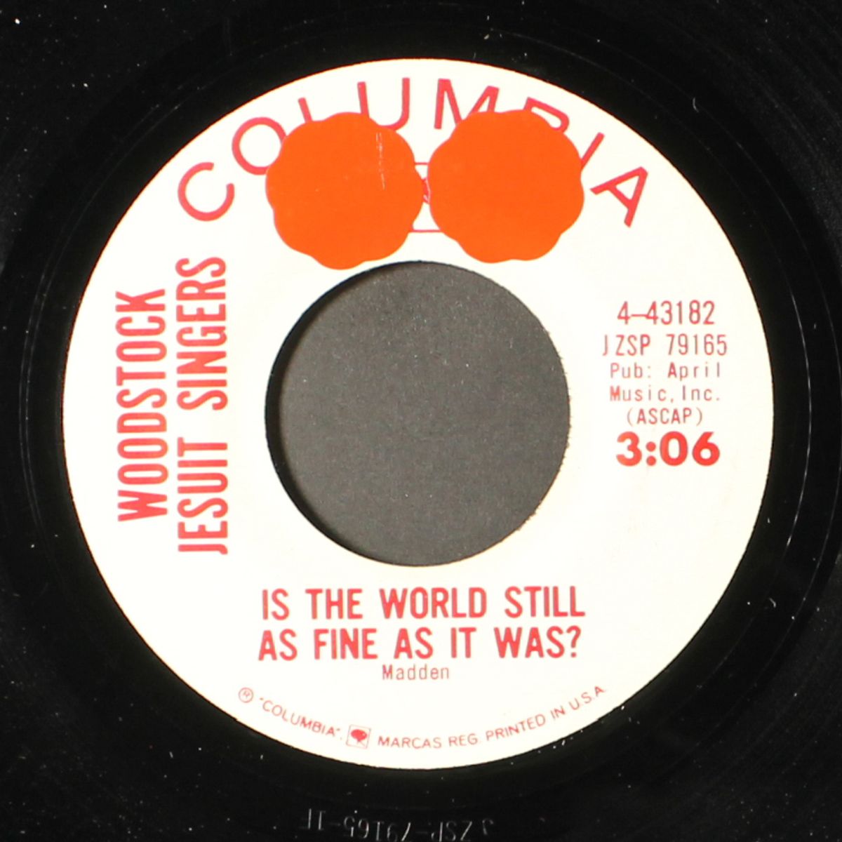 hallelujah! / is the world still as fine as it was? by WOODSTOCK JESUIT SINGERS