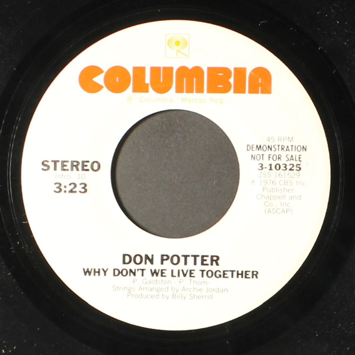 why don't we live together / mono by DON POTTER