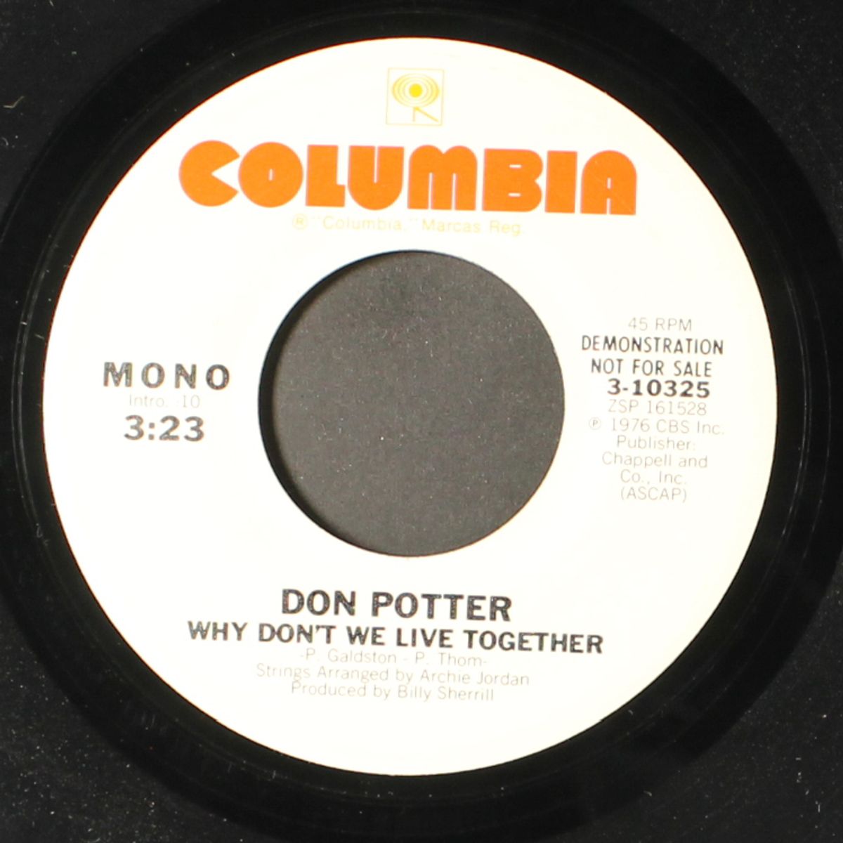 why don't we live together / mono by DON POTTER