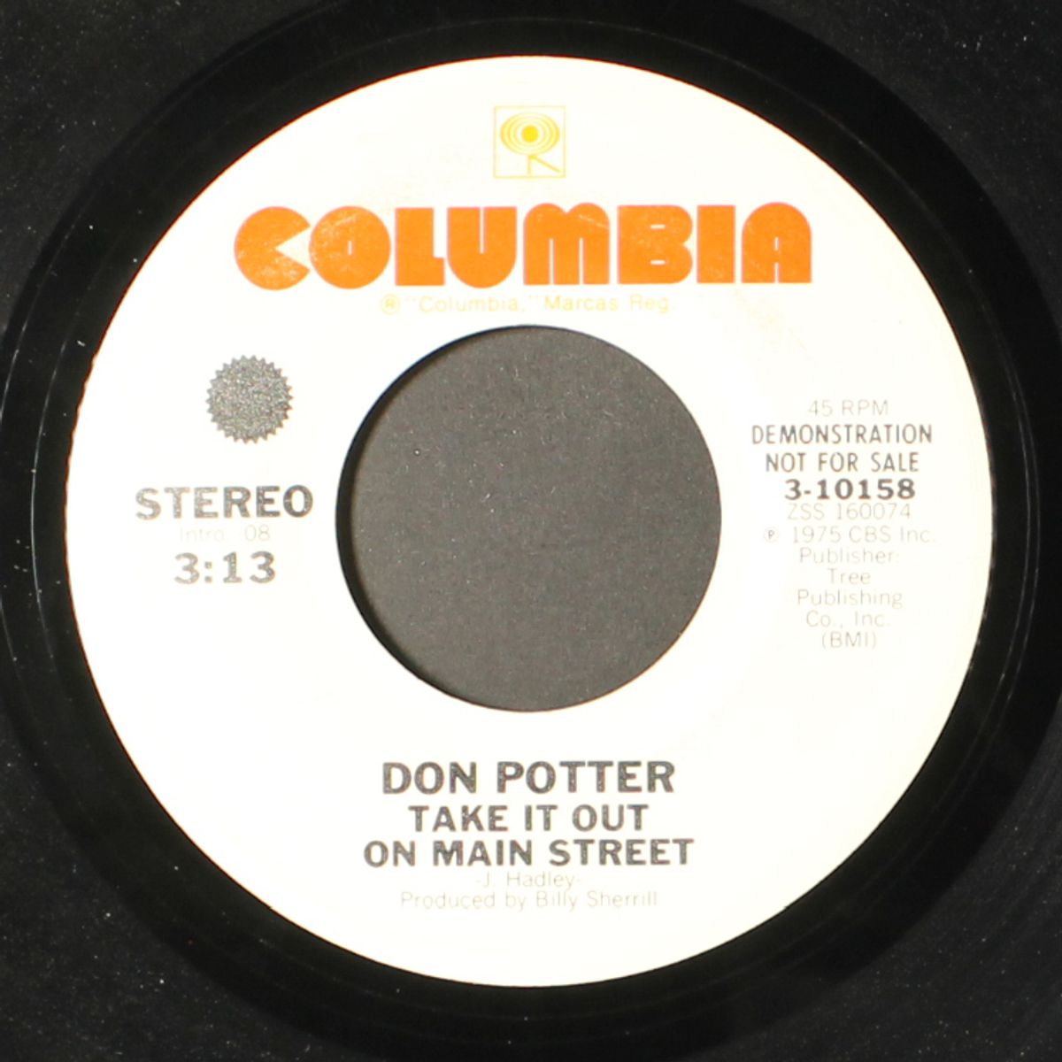 take it out on main street by DON POTTER