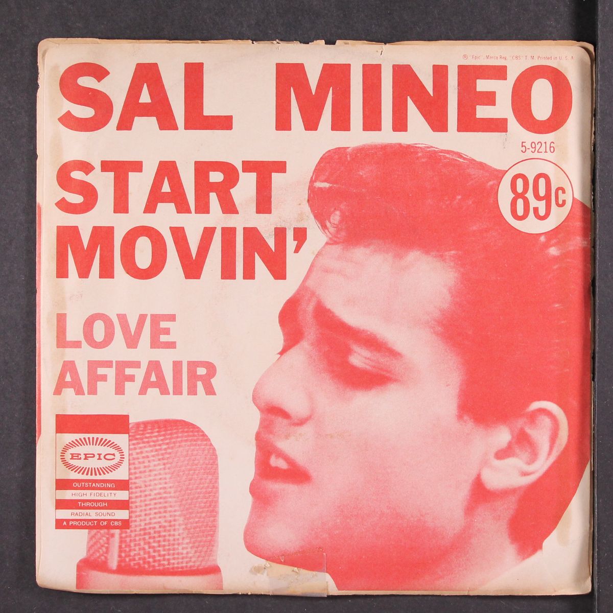 start movin' / love affair by SAL MINEO