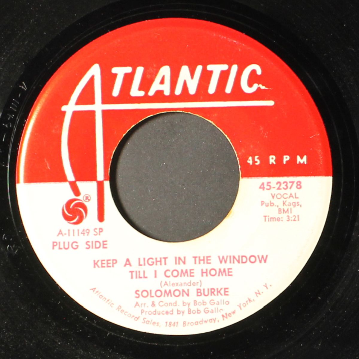 keep a light in the window / time is a thief by SOLOMON BURKE
