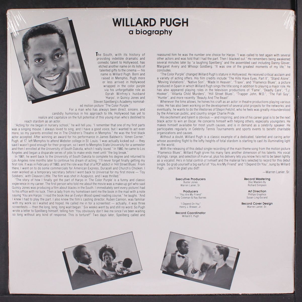 i depend on you / you are my friend by WILLARD PUGH