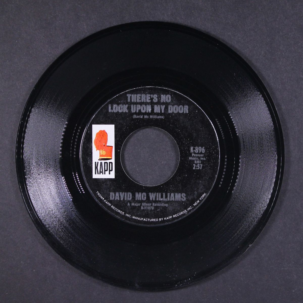 days of pearly spencer / there's no lock upon my door by DAVID MCWILLIAMS