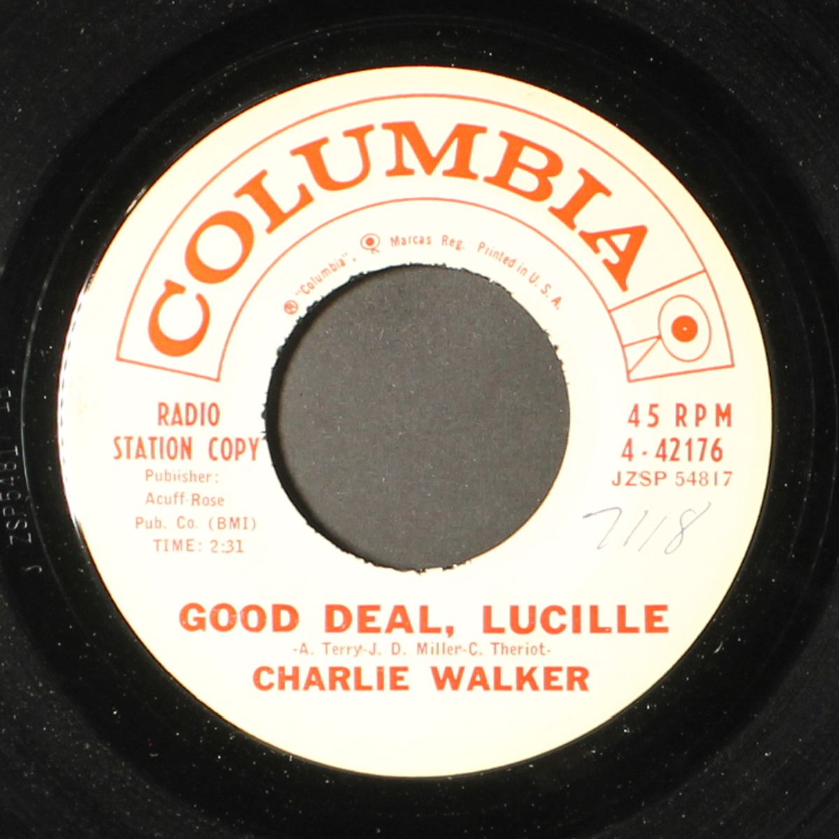 good deal lucille / louisiana belle by CHARLIE WALKER