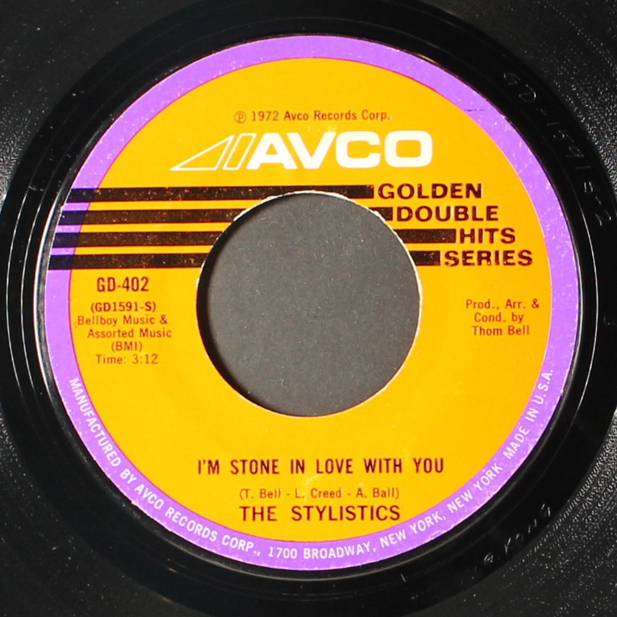 i'm stone in love with you / people make the world go round by STYLISTICS