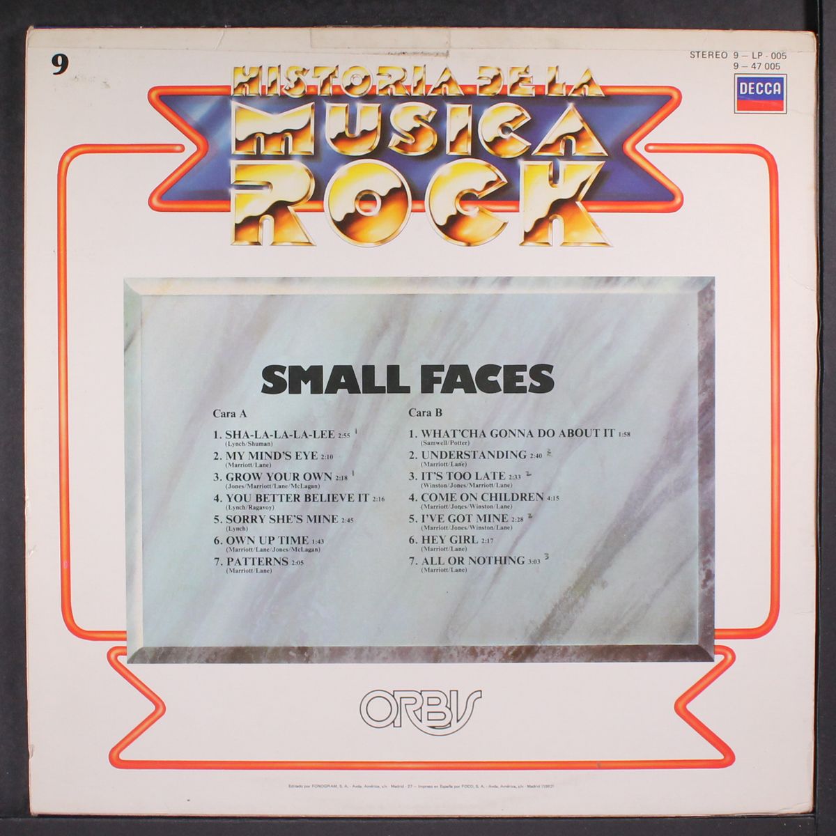 historia de la musica rock by SMALL FACES