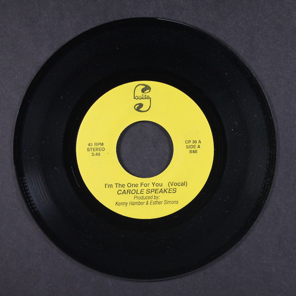 i'm the one for you / instro by CAROLE SPEAKS