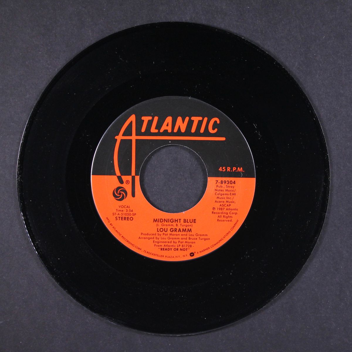 midnight blue / same by LOU GRAMM