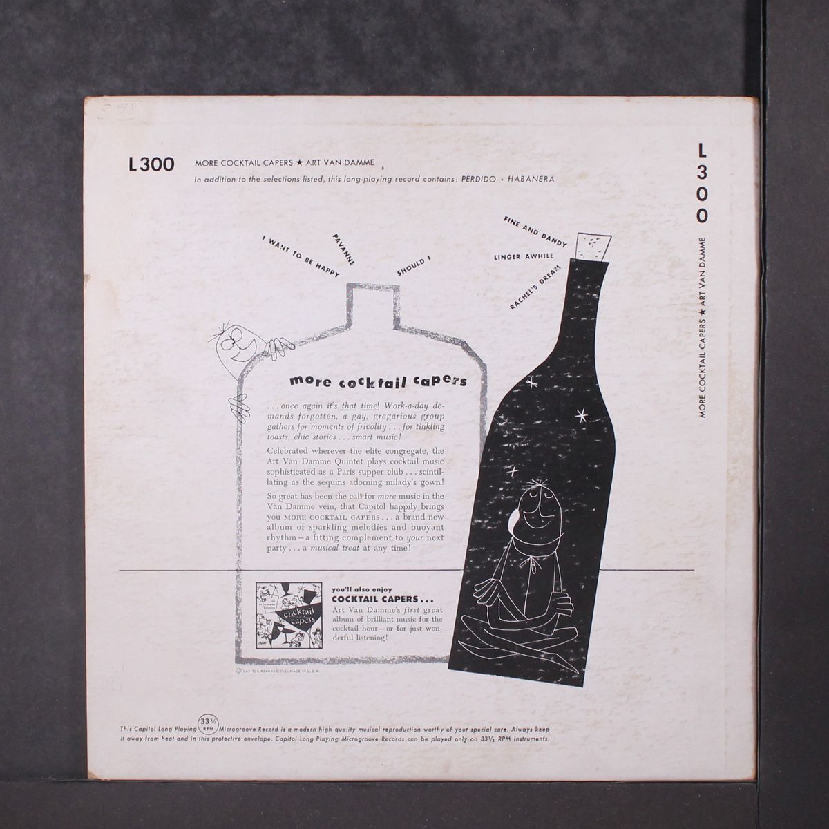 more cocktail capers by ART VAN DAMME