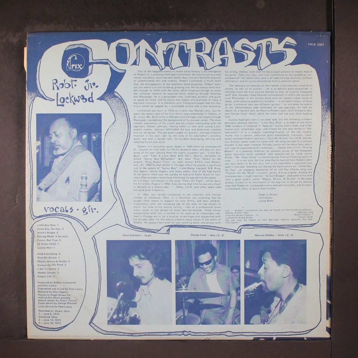 contrasts by ROBERT JR. LOCKWOOD