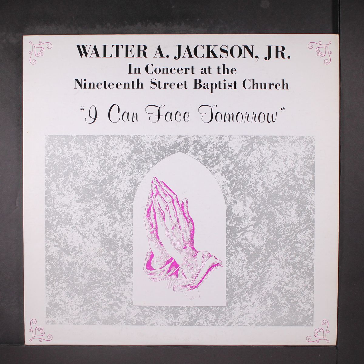 i can face tomorrow by WALTER A. JACKSON, JR.
