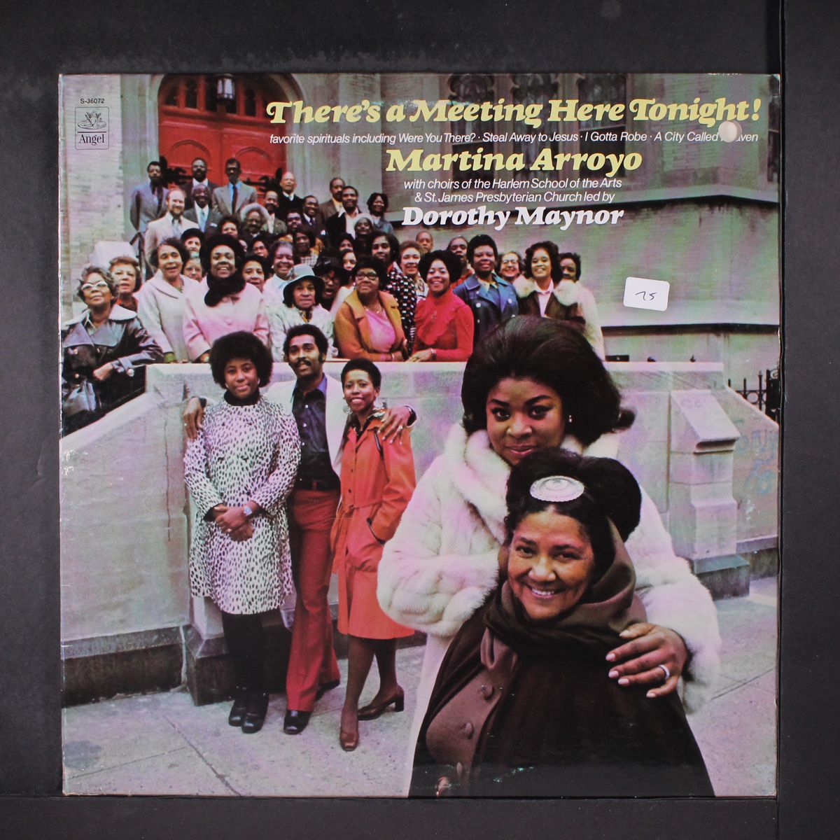 there's a meeting here tonight by MARTINA ARROYO & DOROTHY MAYNOR