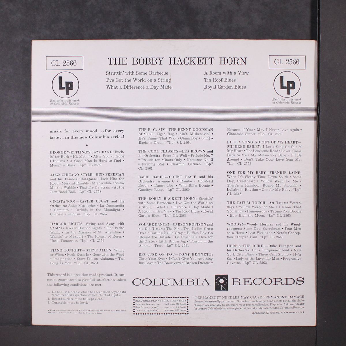 bobby hackett horn by BOBBY HACKETT