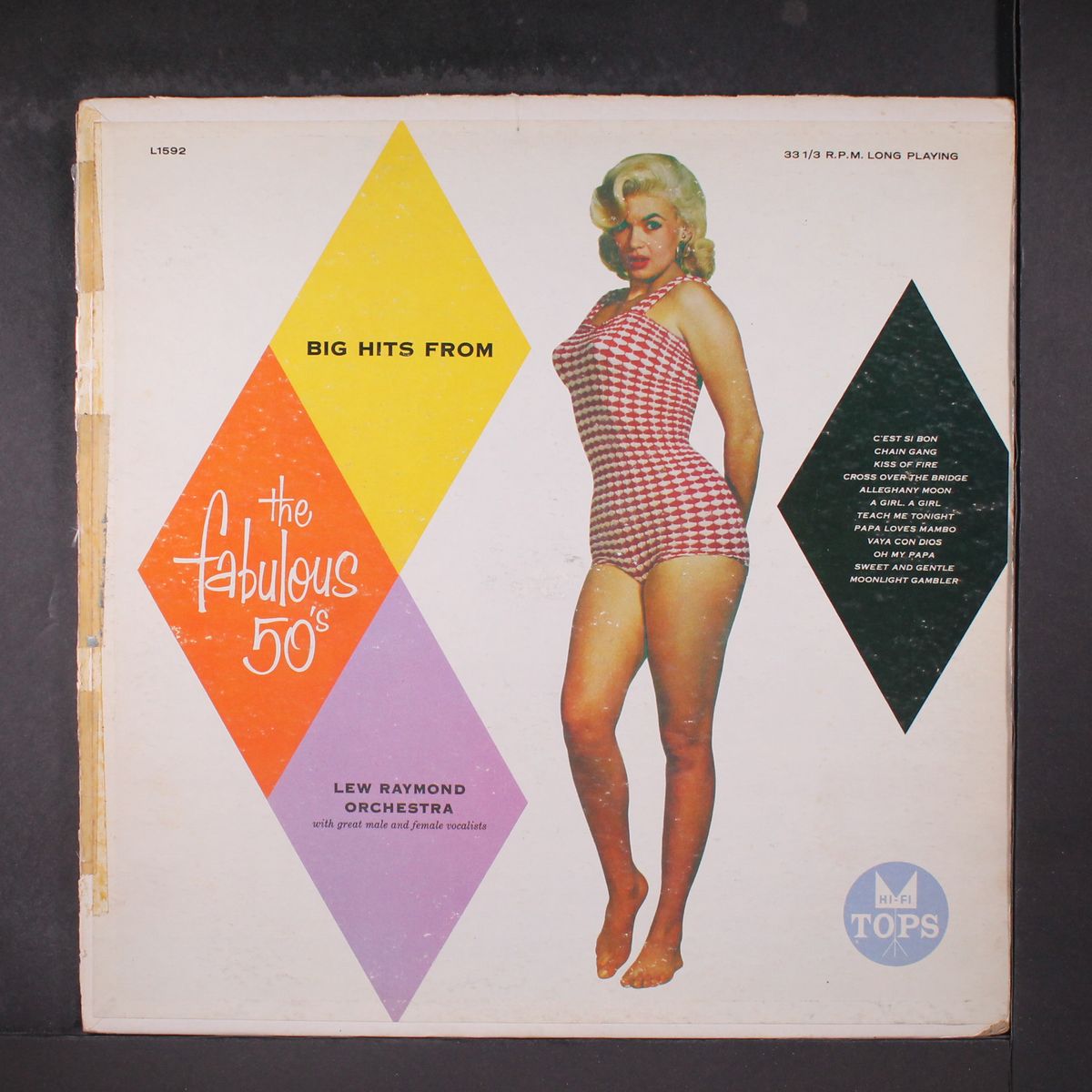 big hits from the fabulous 50's by LEW RAYMOND
