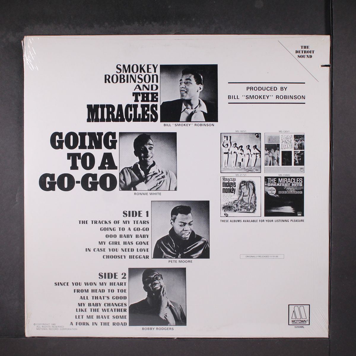 going to a go-go by SMOKEY ROBINSON & MIRACLES