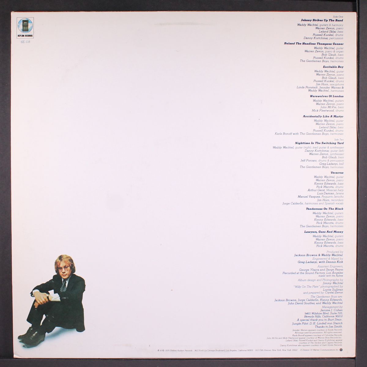 excitable boy by WARREN ZEVON