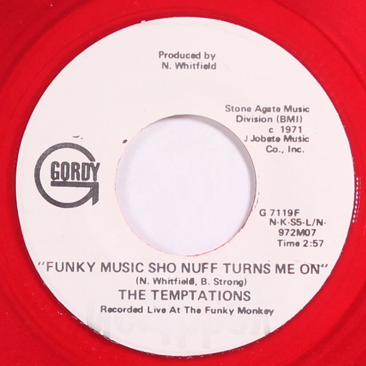 funky music sho nuff turns me on / same by TEMPTATIONS