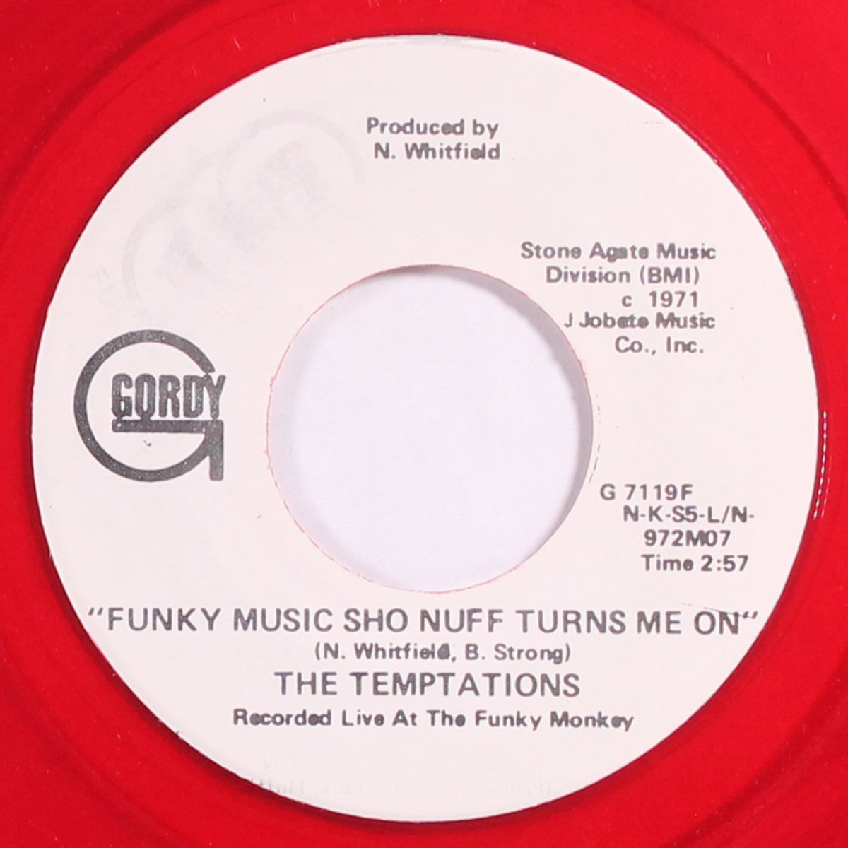 funky music sho nuff turns me on / same by TEMPTATIONS