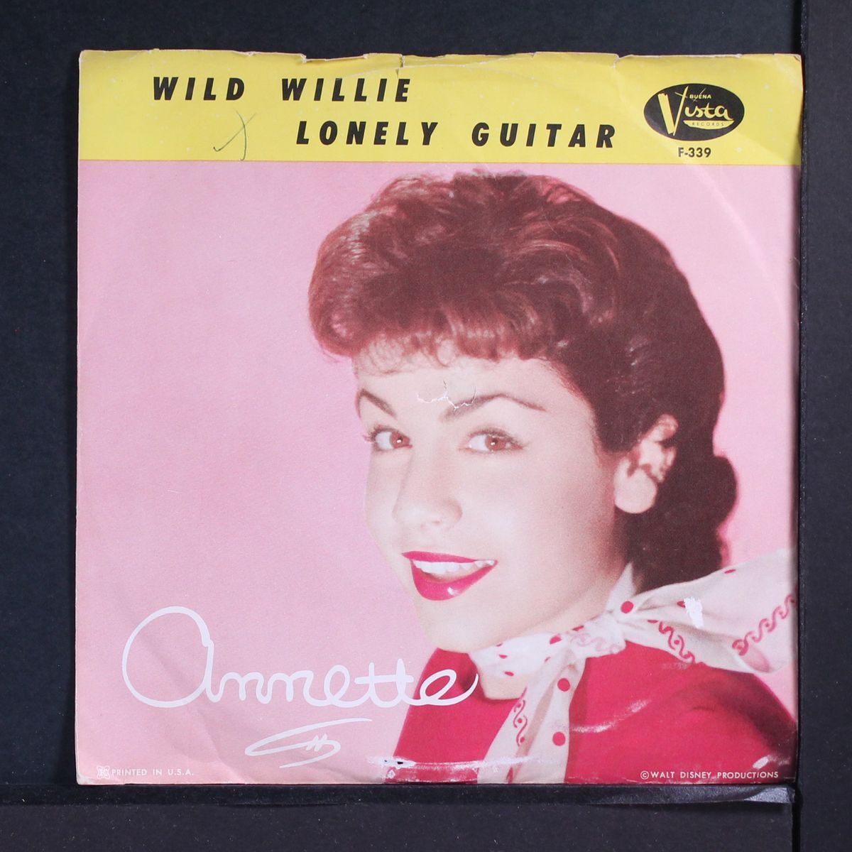 lonely guitar / wild willie by ANNETTE
