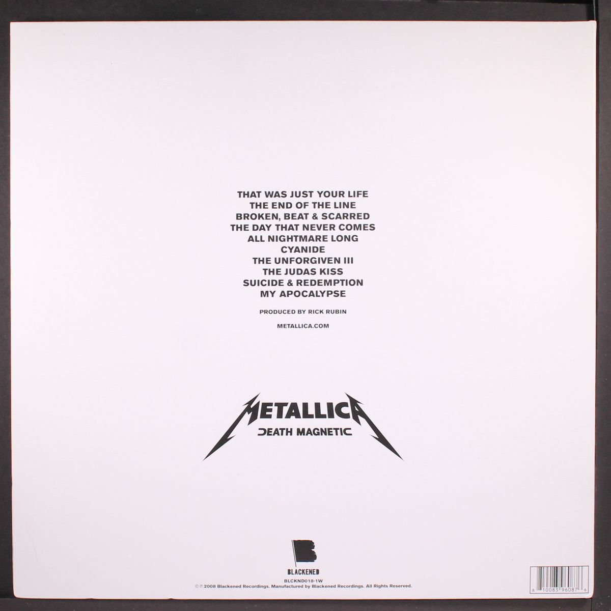 death magnetic by METALLICA