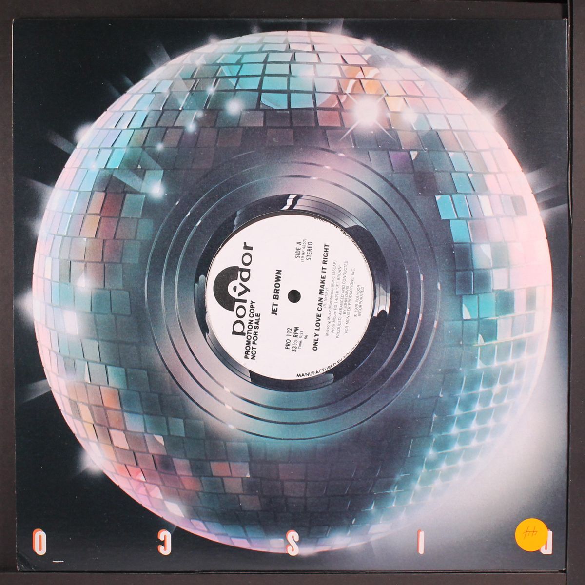 only love can make it right / dance the night away by JET BROWN