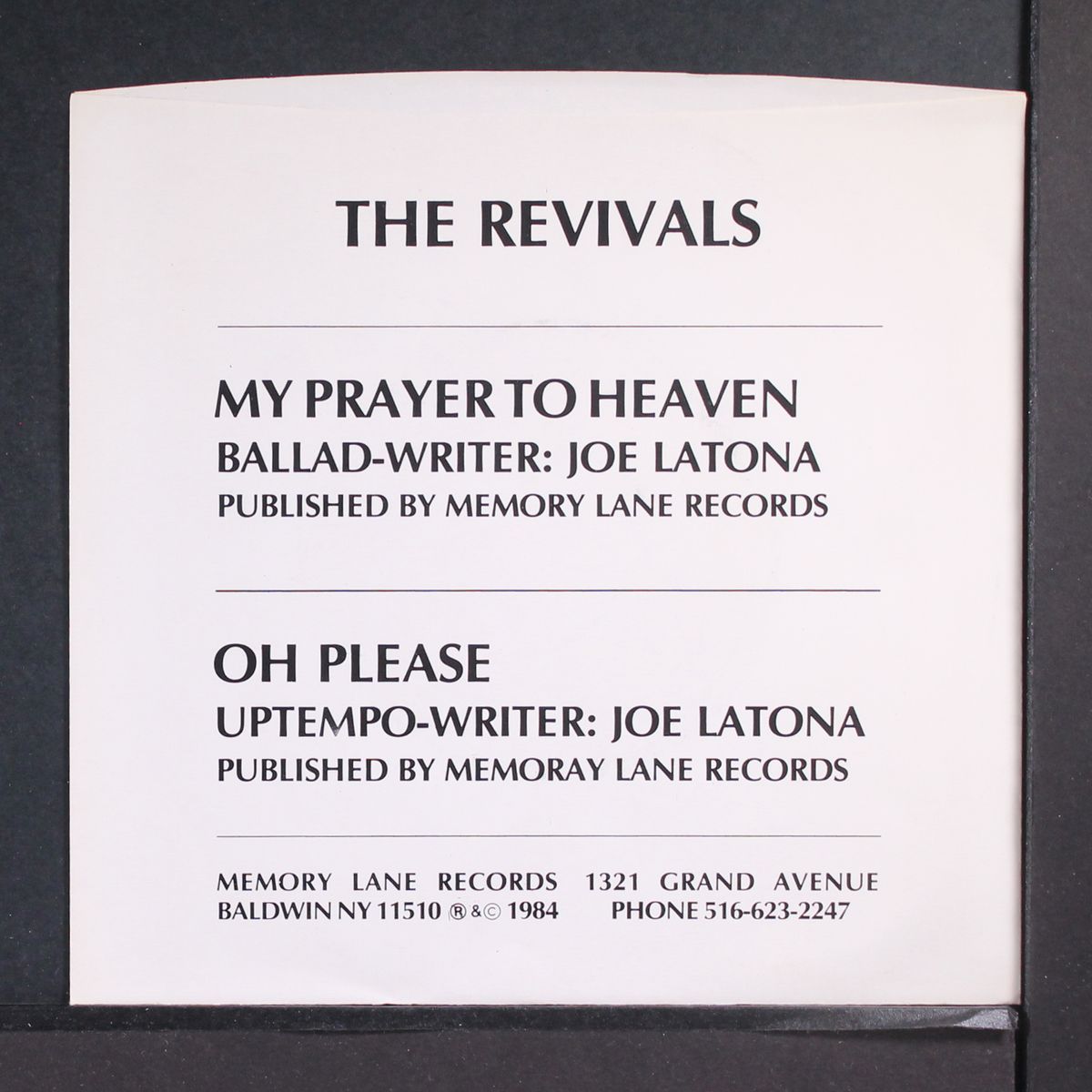 my prayer to heaven by REVIVALS