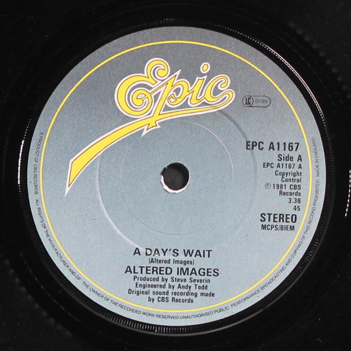 a day's wait / who cares by ALTERED IMAGES