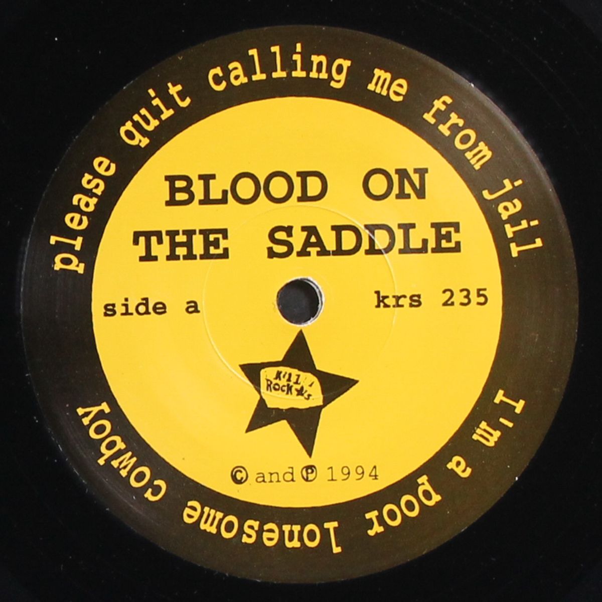 blood on the saddle by BLOOD ON THE SADDLE