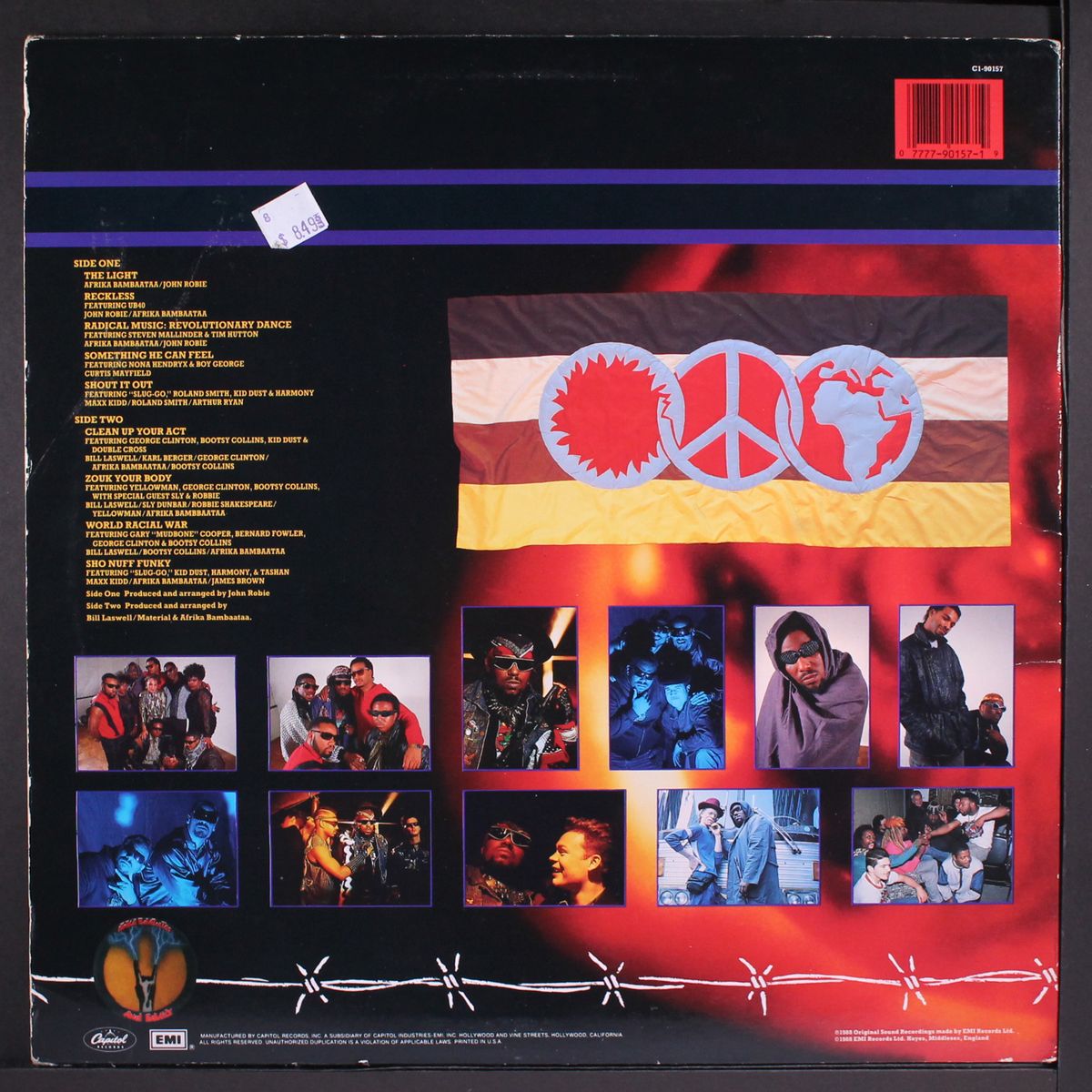 the light by AFRIKA BAMBAATAA & FAMILY