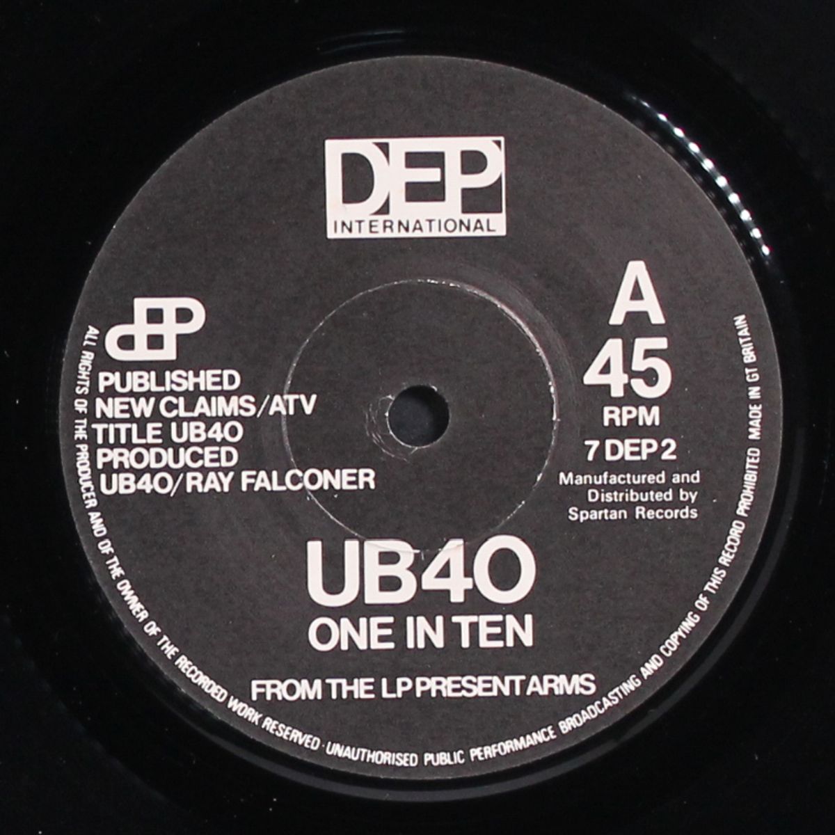 one in ten by UB40