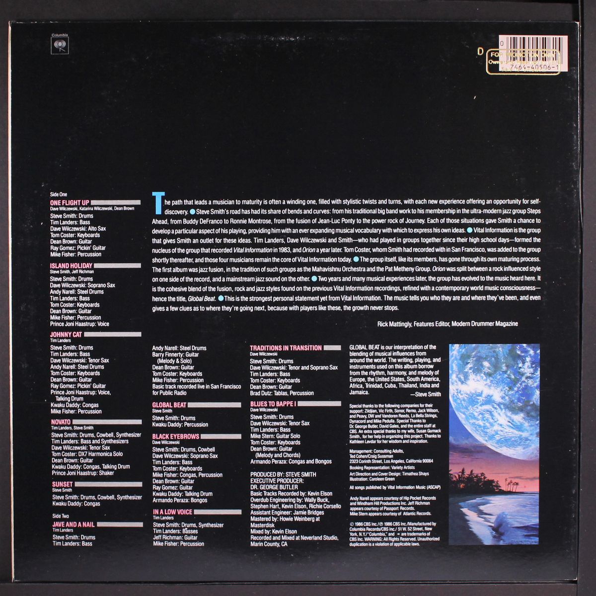 global beat by VITAL INFORMATION