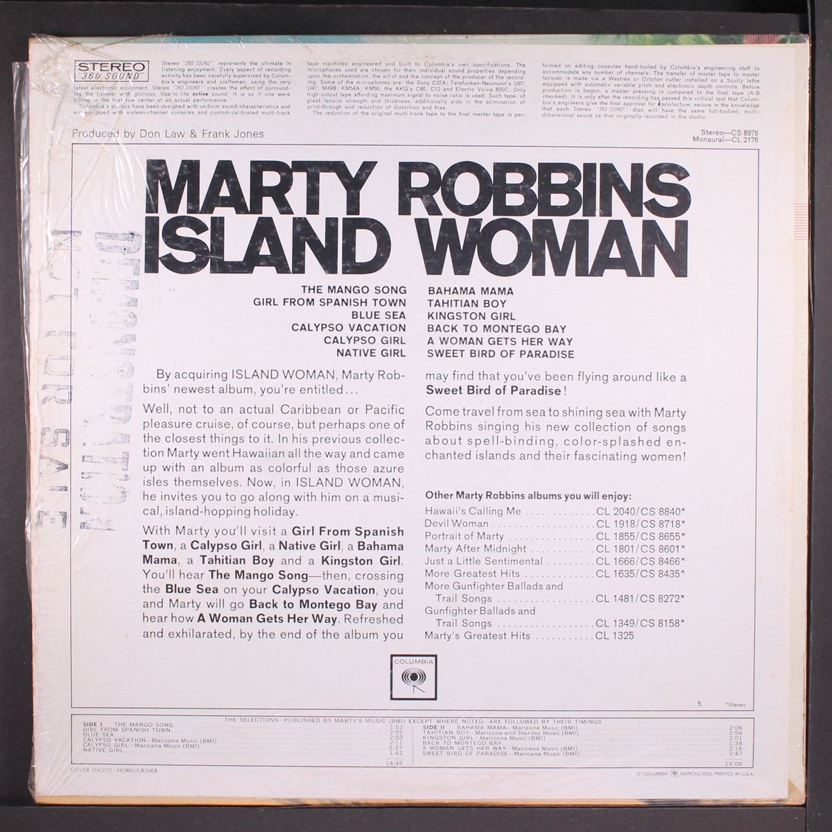 island woman by MARTY ROBBINS