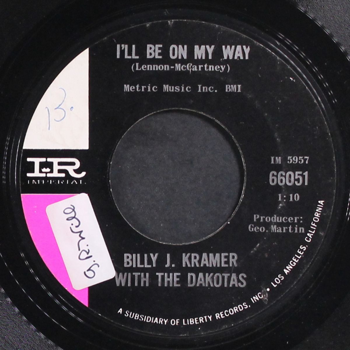 from a window by BILLY J. KRAMER & DAKOTAS