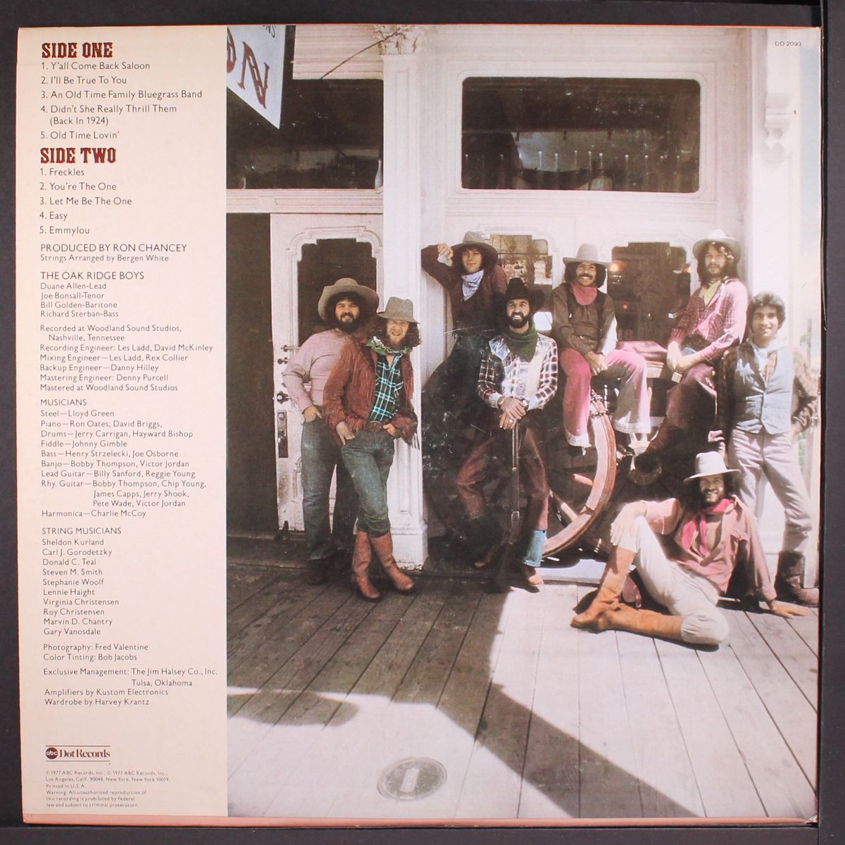 y'all come back saloon by OAK RIDGE BOYS