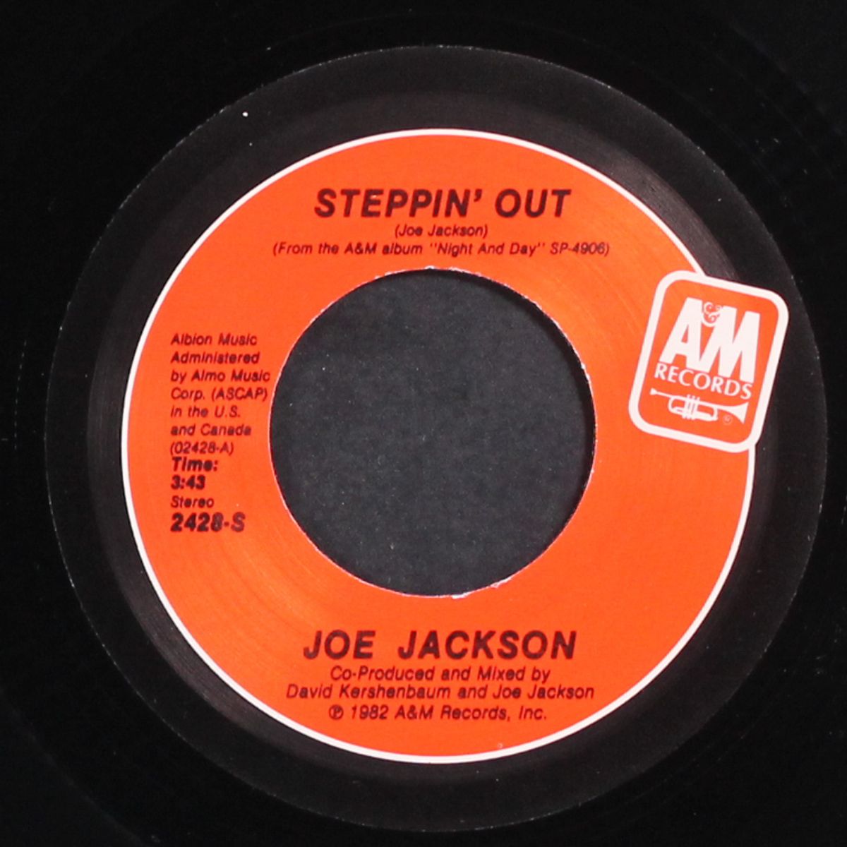 steppin' out / chinatown by JOE JACKSON