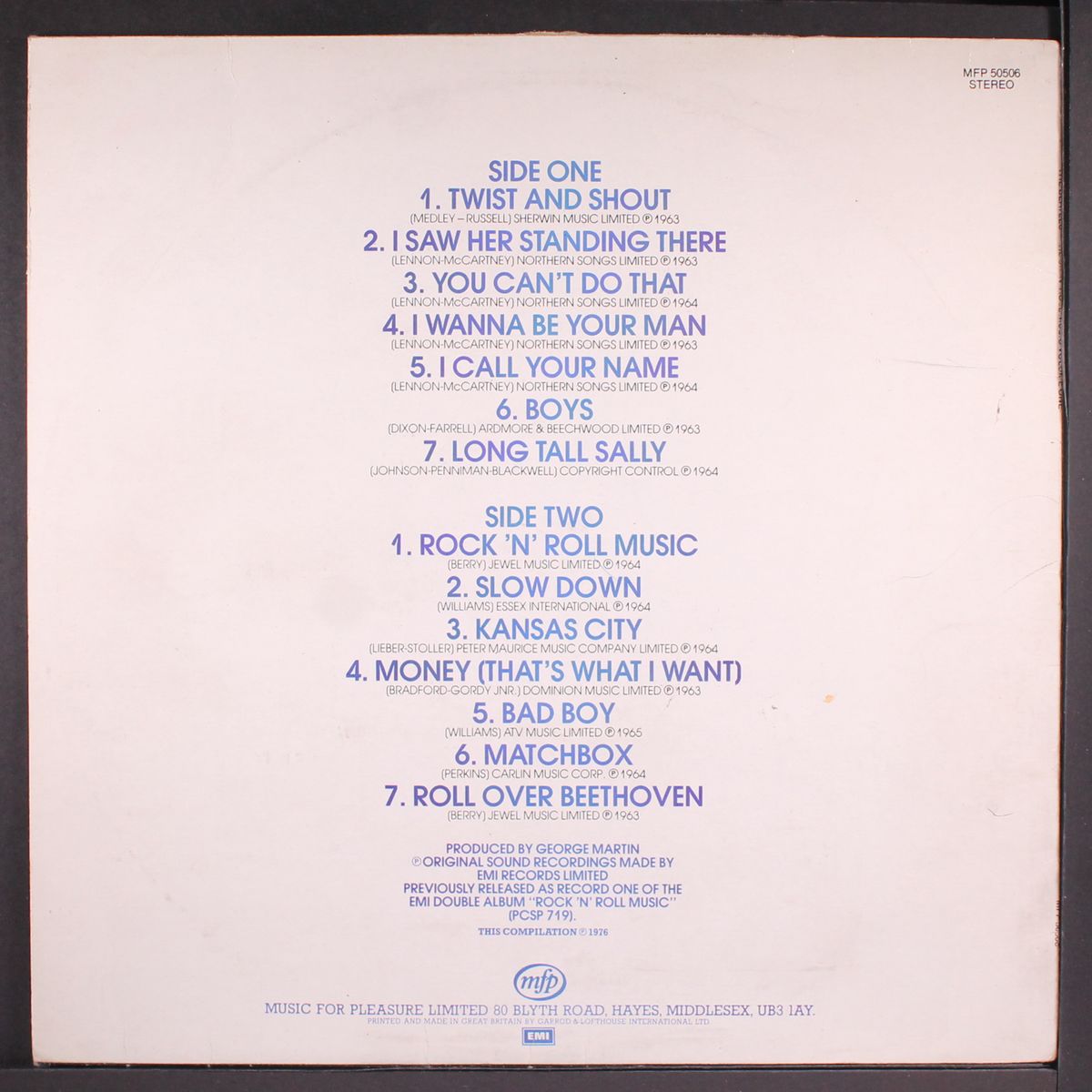 rock and roll music, vol. 1 by BEATLES