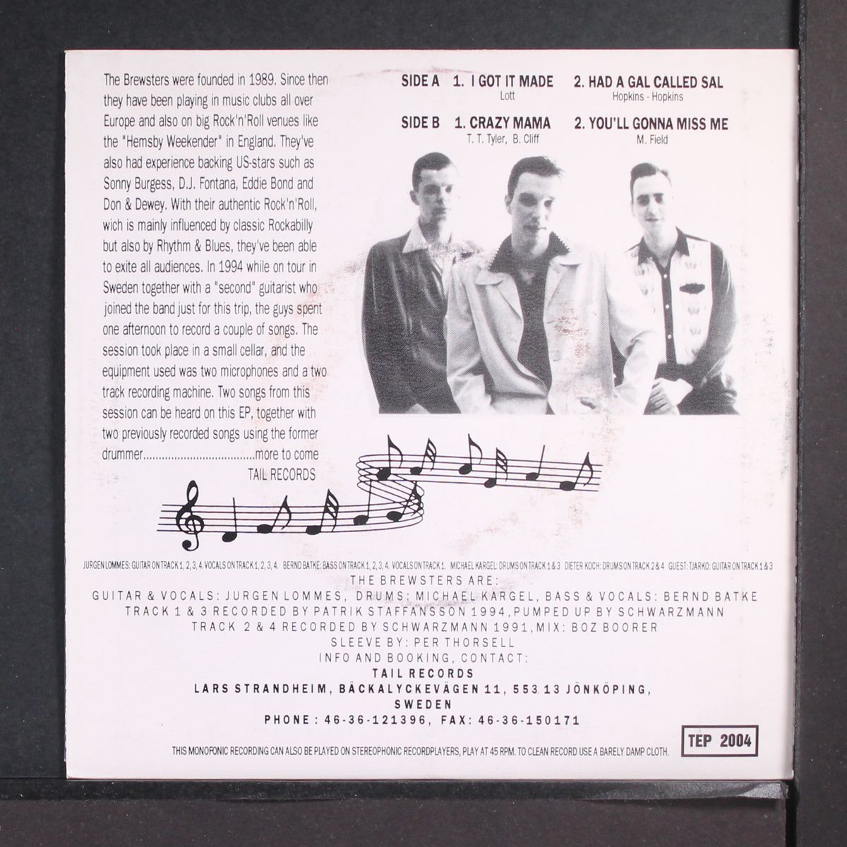 solid tail wailers four by BREWSTERS