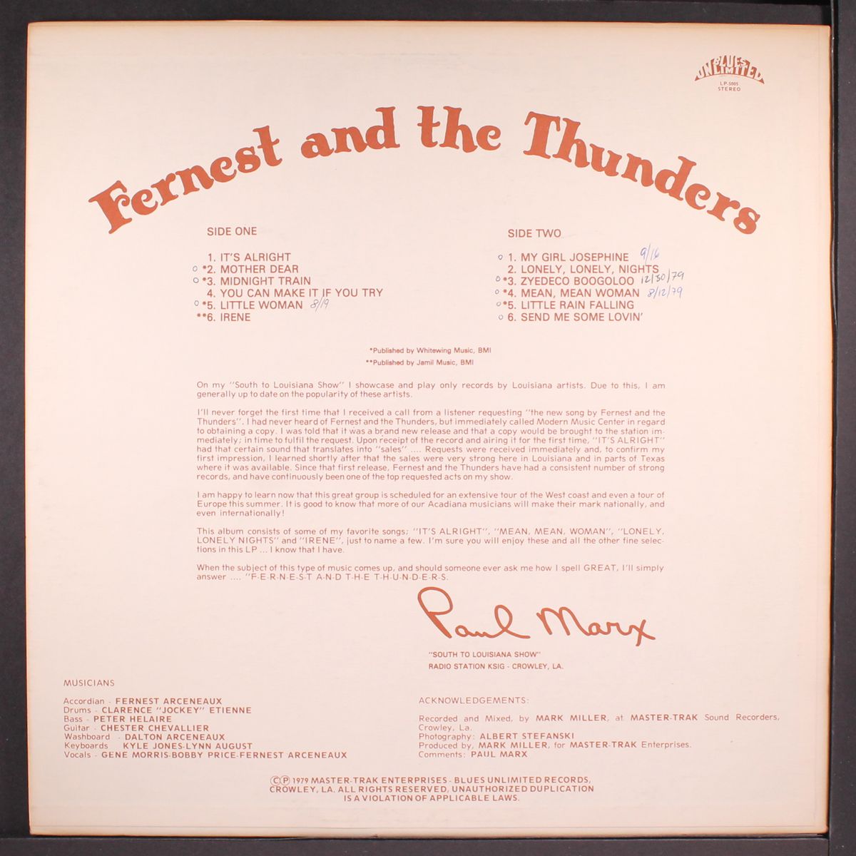 fernest and the thunders by FERNEST & THUNDERS
