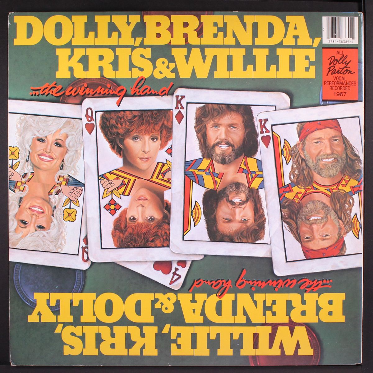 the winning hand by KRIS, WILLIE, DOLLY & BRENDA