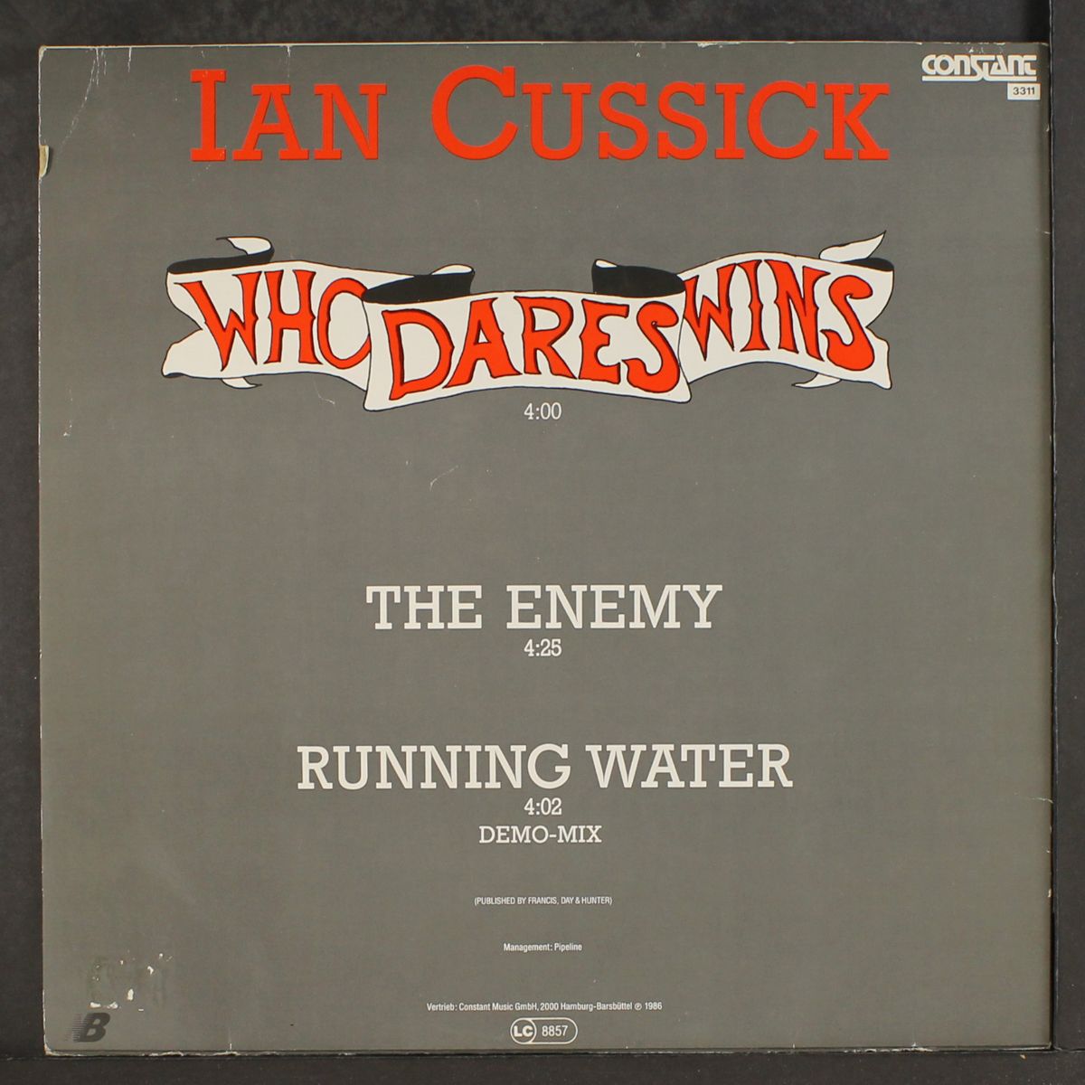 who dares wins by IAN CUSSICK