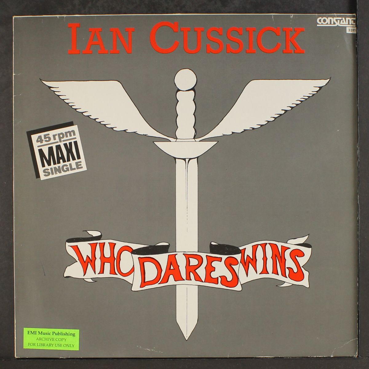 who dares wins by IAN CUSSICK