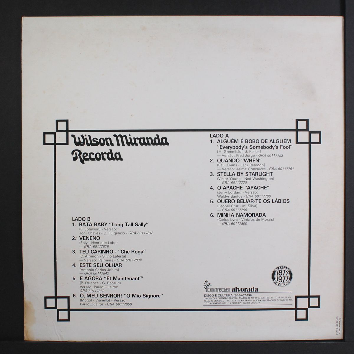recorda by WILSON MIRANDA
