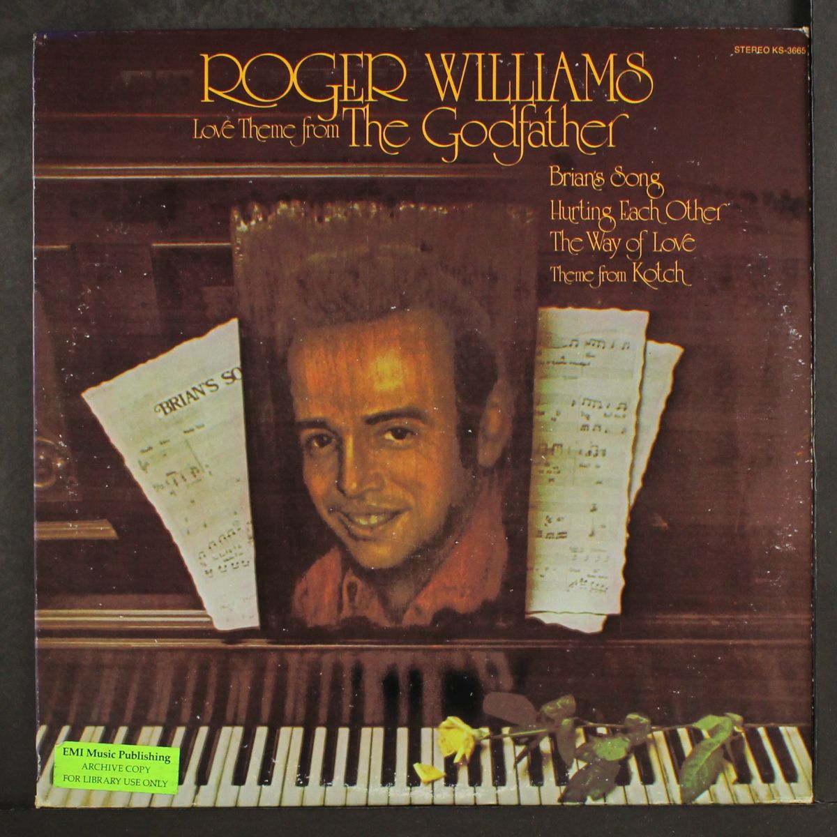 love theme from the godfather by ROGER WILLIAMS