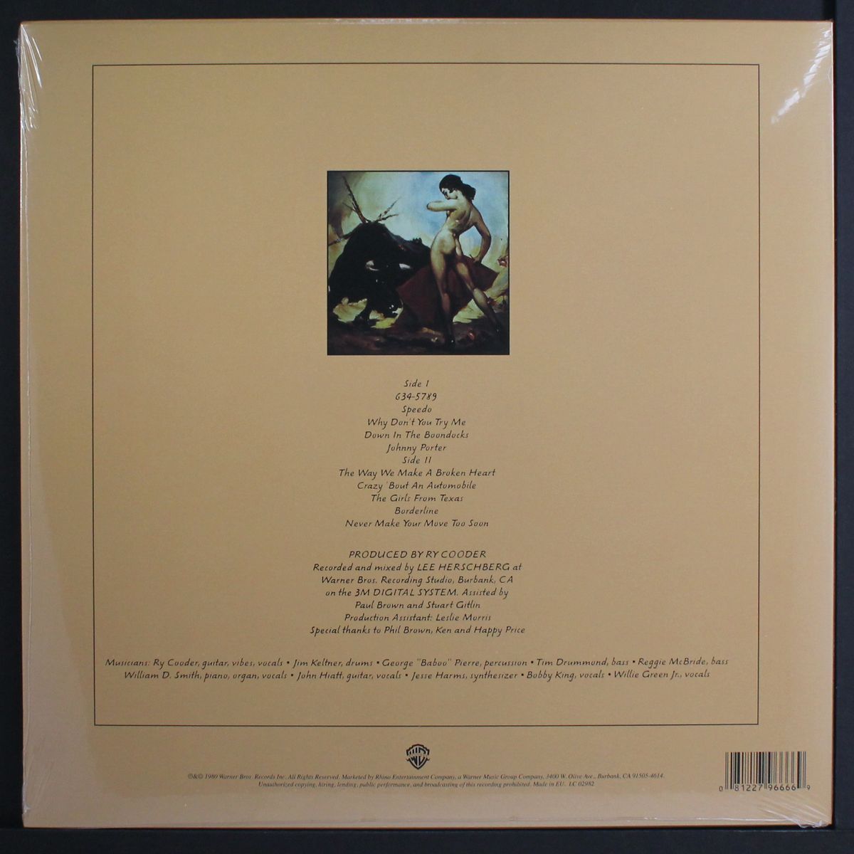 borderline by RY COODER